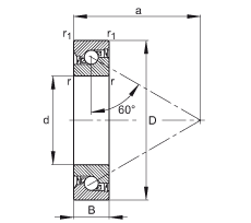 ǽ|S BSB030062-2RS-T, 򣬽| a = 60ƹɂ(c)ܷ