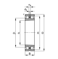 ALS NN3006-AS-K-M-SP, (j) DIN 5412-4 (bio)(zhn)Ҫߴ, ǶλS, pFףF 1:12 ɷx, ּpСď(ni)϶ƹ