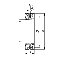 {(dio)ĝLS 22238-K-MB, (j) DIN 635-2 (bio)(zhn)Ҫߴ, FF 1:12