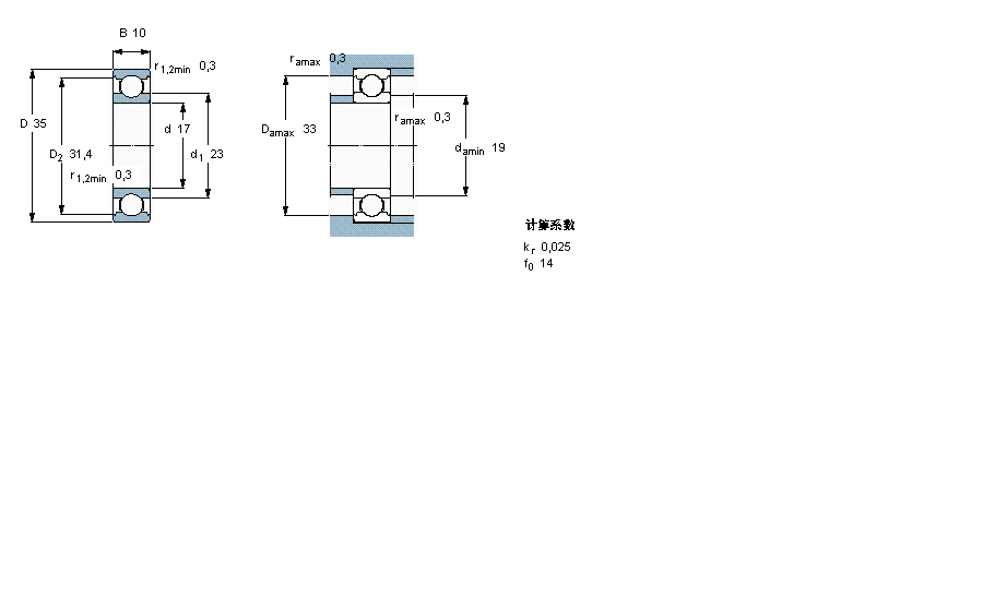 SKF S, , m16003-2ZӱD