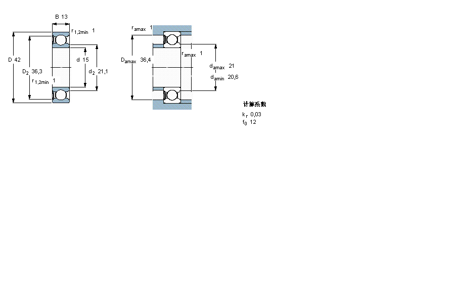 SKF S, , m6302-2ZӱD