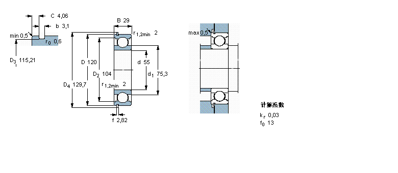 SKF S, Уֹӭh(hun), m6211-ZNRӱD