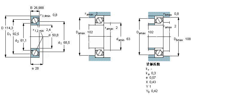SKF ǽ|S, 7410BMӱD