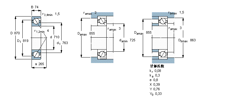 SKF ǽ|S, 718/710ACMBӱD
