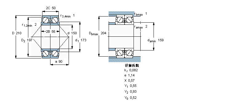 SKF ǽ|S, У䌦b, 䌦BA2B309756ӱD