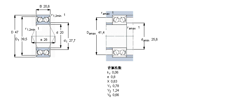 SKF ǽ|S, p, oܷ3204ATN9ӱD