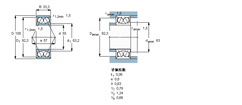 SKF ǽ|S, p, m3211A-2Z/MT33ӱD
