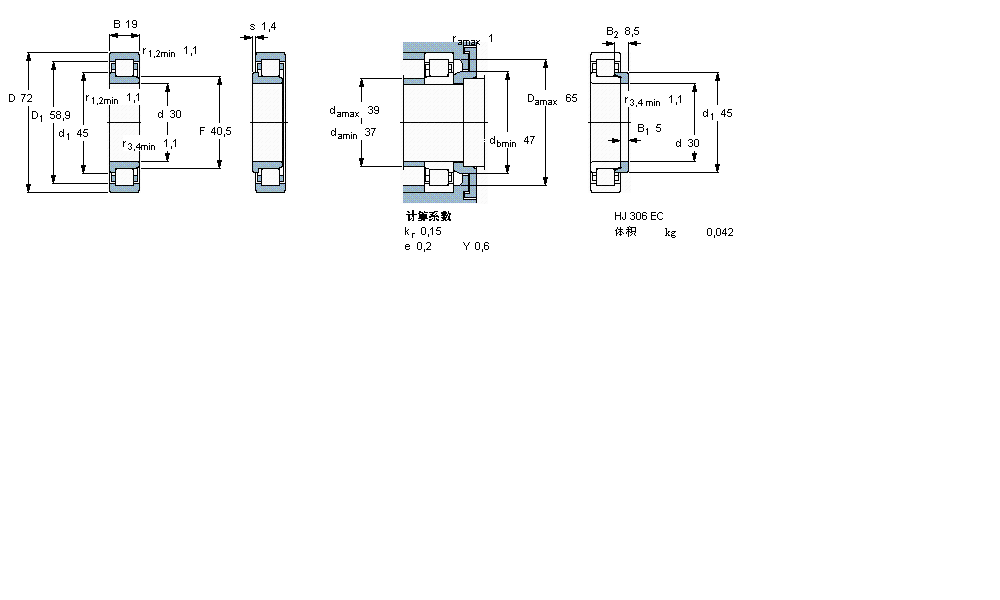 SKF ALS, , NJ O(sh)Ӌ(j)NJ306ECMLӱD