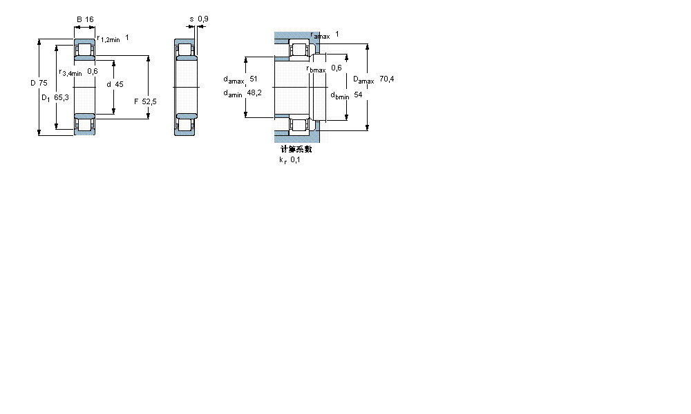SKF ALS, , NJ O(sh)Ӌ(j)NJ1009ECPӱD