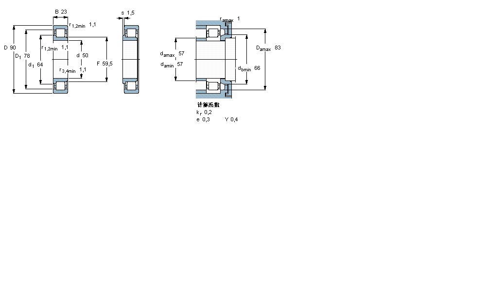 SKF ALS, , NJ O(sh)Ӌ(j)NJ2210ECMLӱD