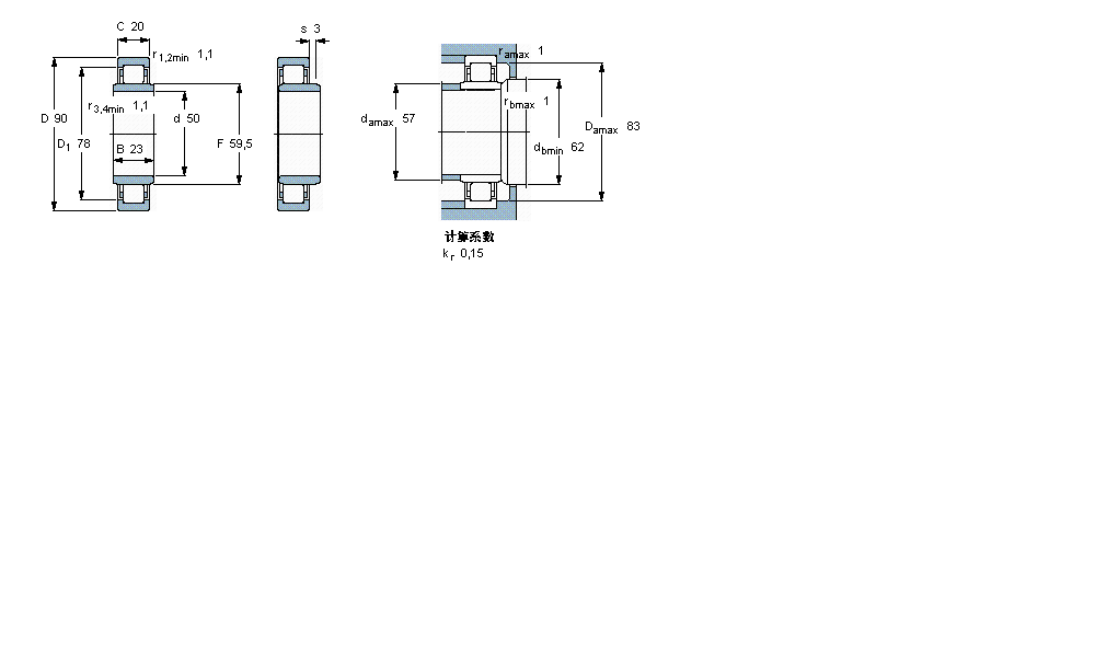 SKF ALS, , NU O(sh)Ӌ(j)NU2210ECPӱD