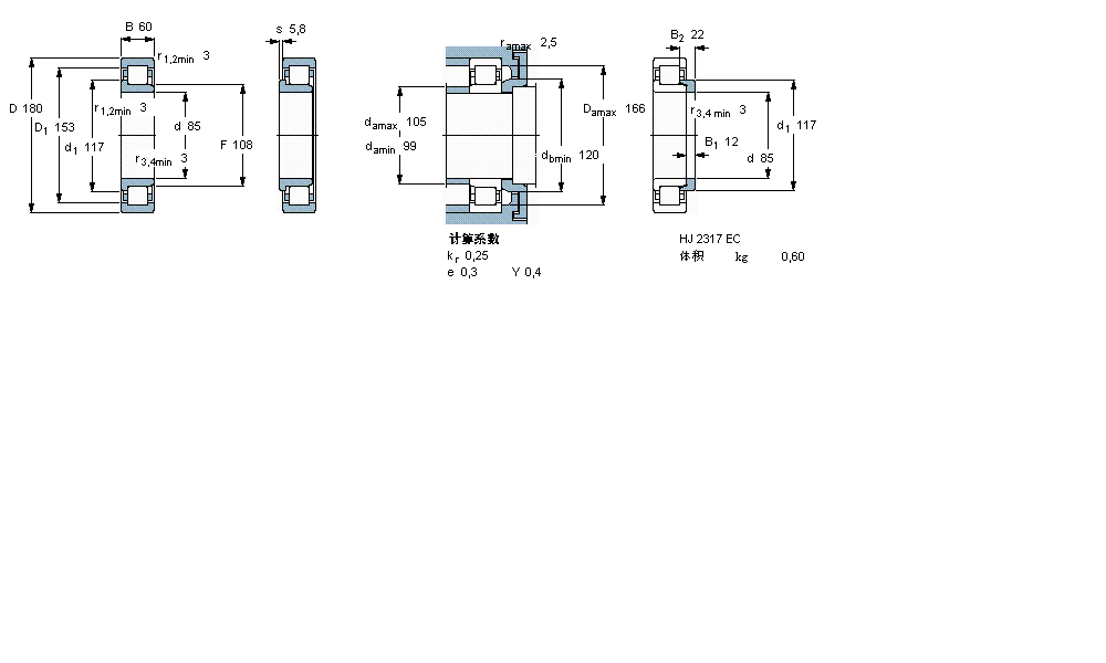 SKF ALS, , NJ O(sh)Ӌ(j)NJ2317ECMLӱD