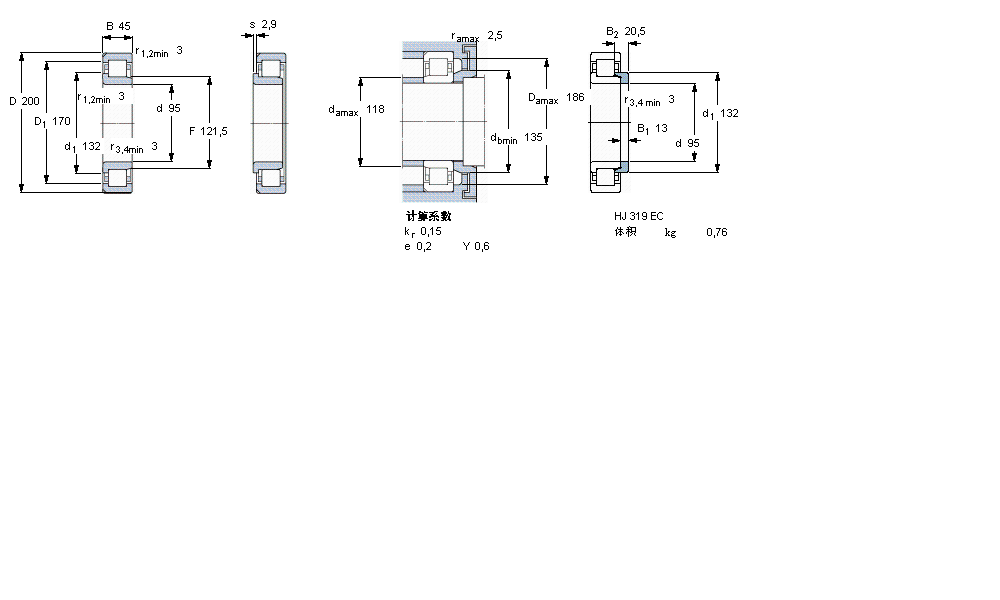 SKF ALS, , NJ O(sh)Ӌ(j)NJ319ECMLӱD
