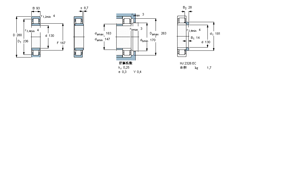 SKF ALS, , NJ O(sh)Ӌ(j)NJ2326ECPAӱD