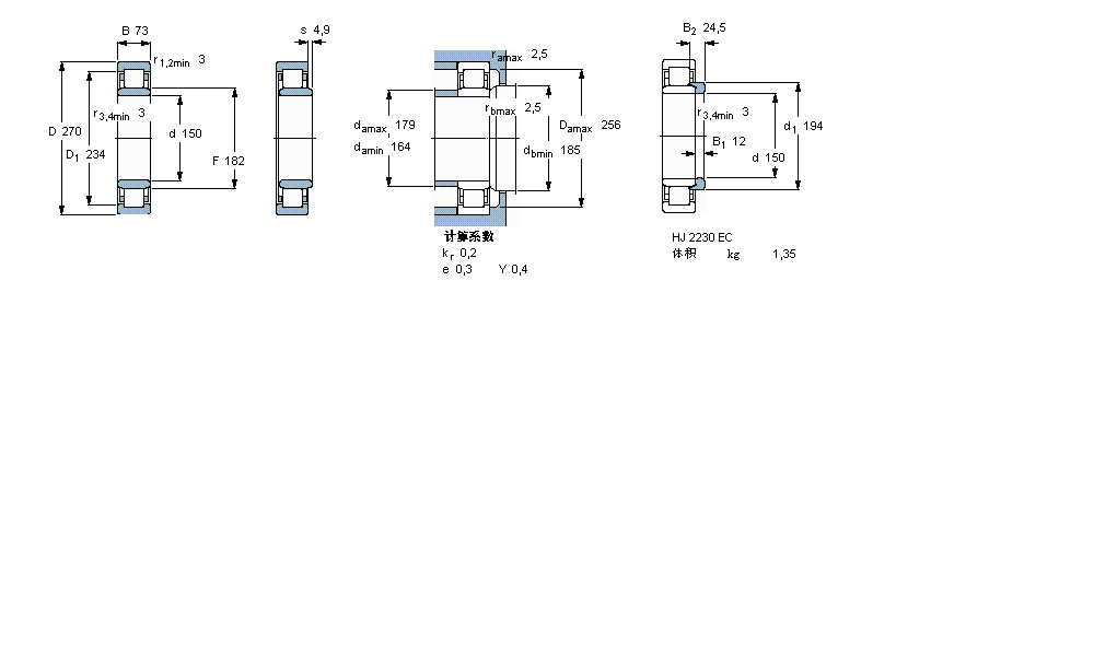 SKF ALS, , NJ O(sh)Ӌ(j)NJ2230ECMӱD