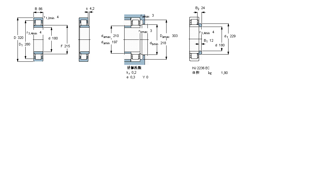 SKF ALS, , NJ O(sh)ӋNJ2236ECMAӱD