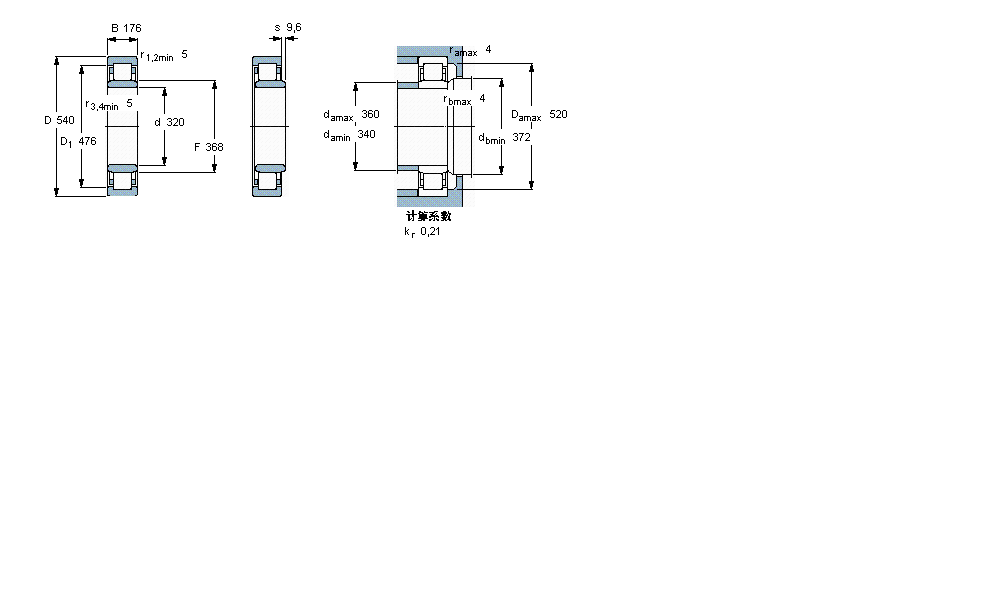 SKF ALS, , NU O(sh)ӋNU3064ECMӱD