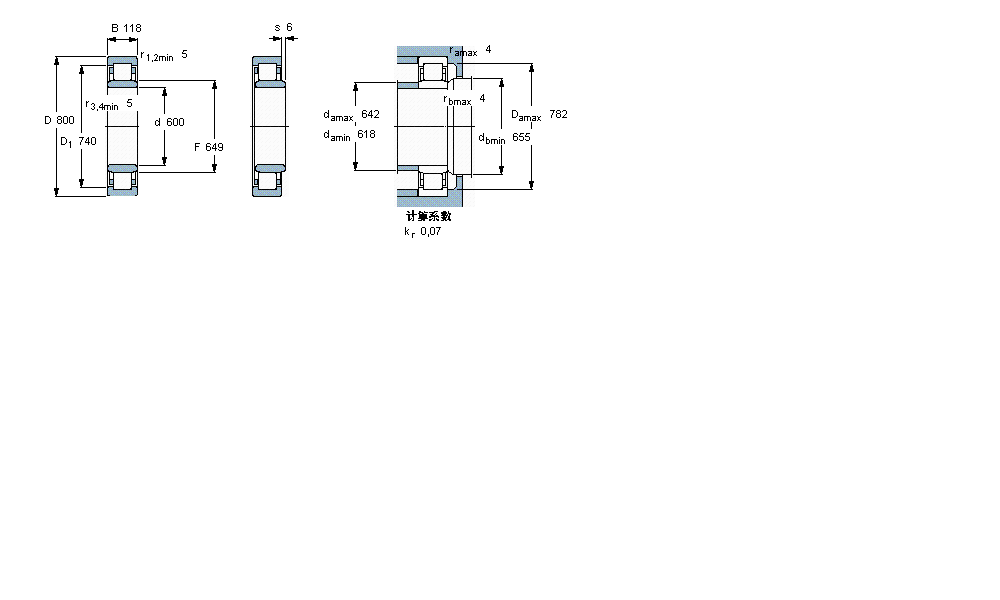 SKF ALS, , NUP O(sh)Ӌ(j)NUP19/600ECMA/HA1ӱD
