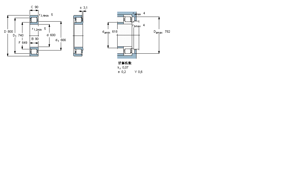 SKF ALS, , NU OӋNU28/600ECMAӱD