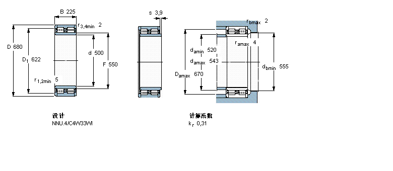 SKF ALS, p, NNU319254ӱD