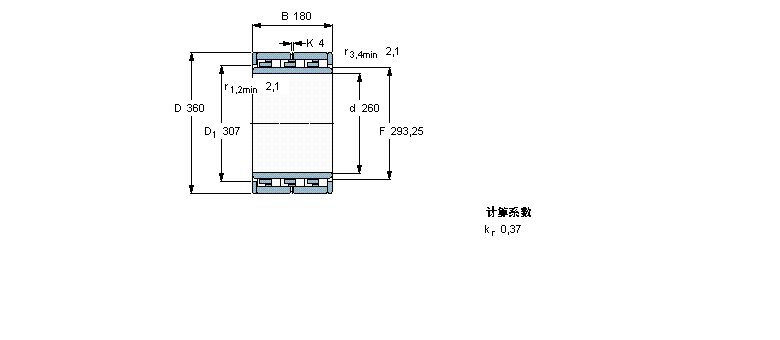 SKF ALS, NNU6048MӱD
