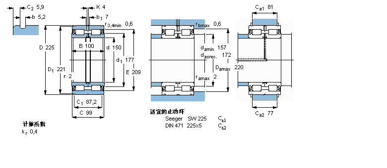 SKF ALS, pНMbL, oܷ, ηSؓɵē߅NNCF5030CVӱD