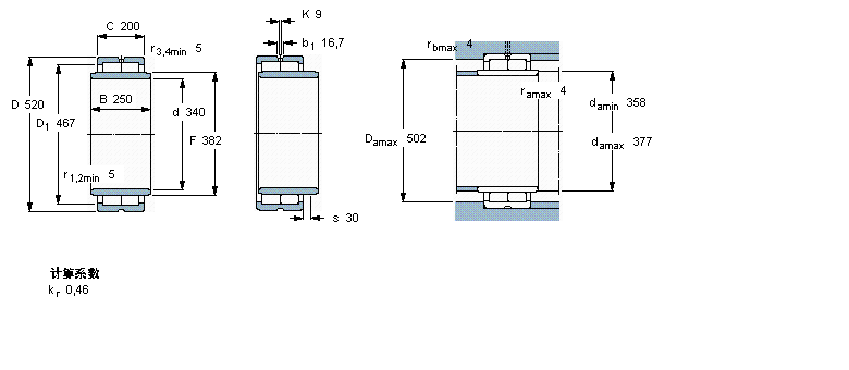 SKF ALS, pНMbL, oܷ, ηSؓɵē߅NNCF5068CVӱD