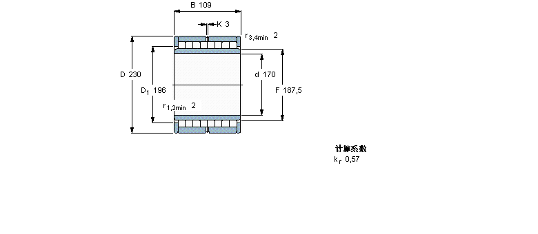 SKF ALS, НMbLNNU6032VӱD