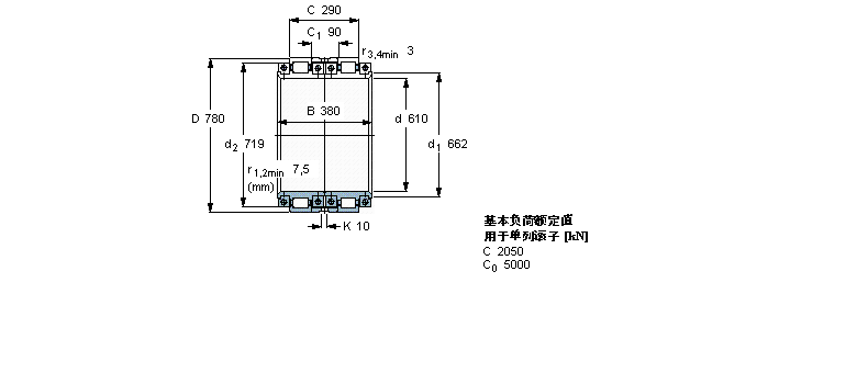 SKF ALS, ʷʽpBCRB322250ӱD