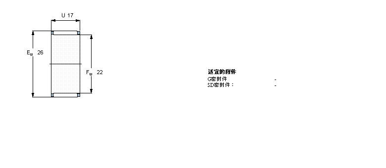 SKF LS, LᘺͱּܽMK22x26x13ӱD