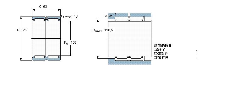 SKF LS, mo(ni)Ȧ, oܷNK105/36ӱD