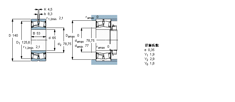 SKF LS, A͈AF, AF̓(ni), ӈ22313EK/VA405ӱD