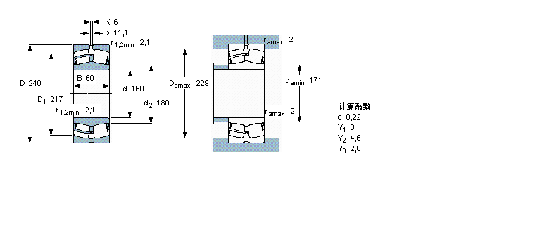 SKF LS, A͈AF, AF̓(ni), ܷ22330-2CS5K/VT143ӱD