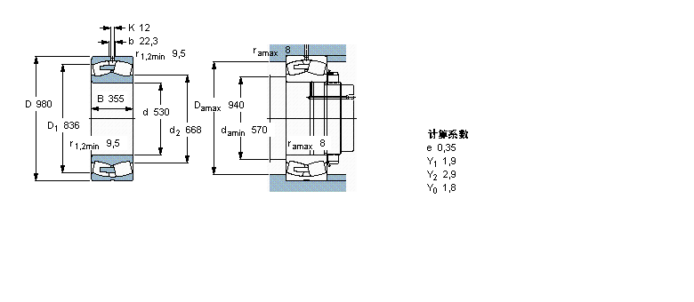 SKF LS, A͈AF, AF̓(ni), oܷ241/530ECAK30/W33ӱD