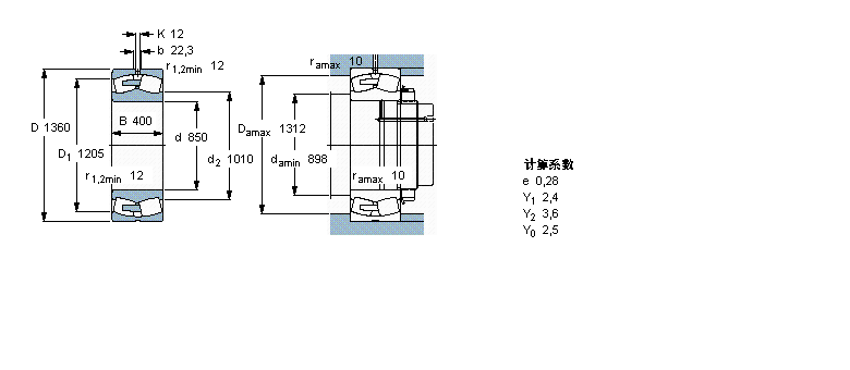 SKF LS, A͈AF, AF̓(ni), oܷ240/850ECAK30/W33ӱD