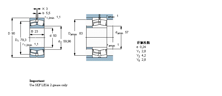 SKF LS, A͈AF, SKF Energy Efficient (E2) bearings, AF̓(ni)E2.22209KӱD
