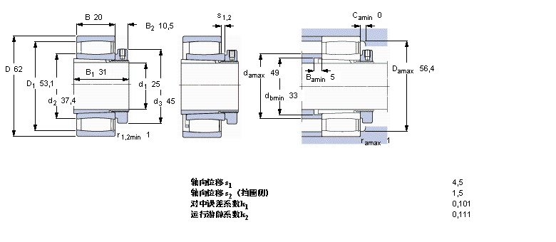 SKF CARBAh(hun)LS, o׵, cּC2206KTN9+H306EӱD