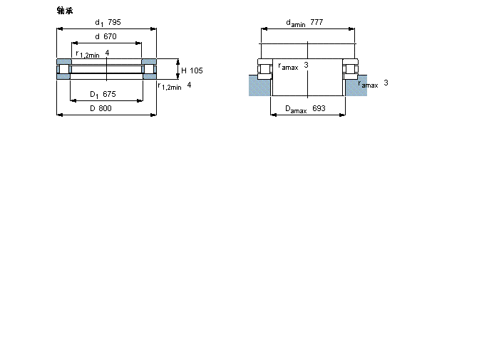 SKF ALS, S / ALӺͱֹּƽM891/670MӱD