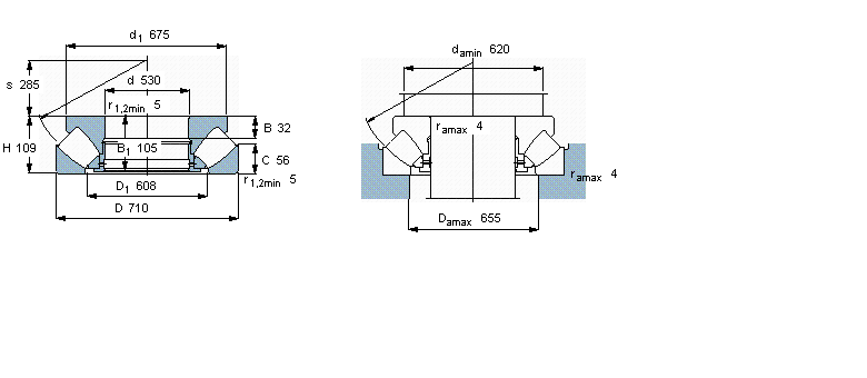 SKF LS, LS294/500EMӱD