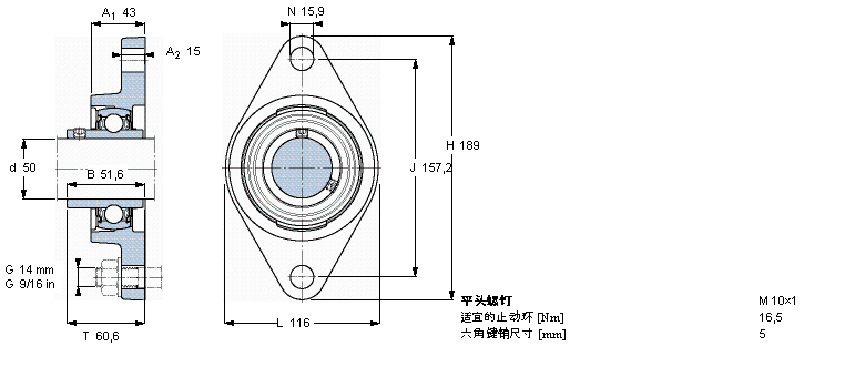 SKF ڸߜصY-SІԪmԪEAS, ӢSFYT1.15/16TF/VA228ӱD