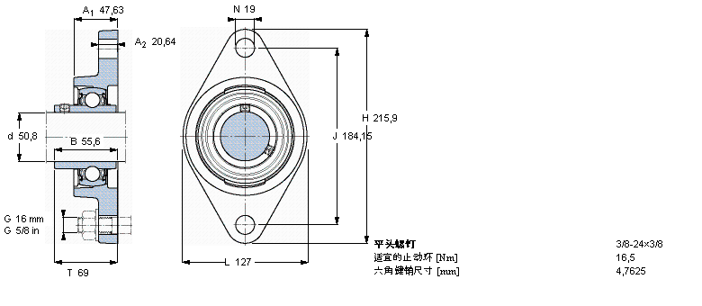 SKF ڸߜصY-SІԪmԪEAS, SFYT50TF/VA228ӱD