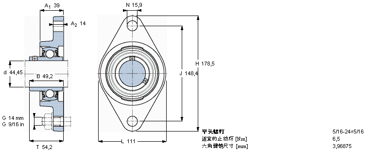 SKF ڸߜصY-SІԪmԪEAS, ӢSFYT1.3/4TF/VA201ӱD
