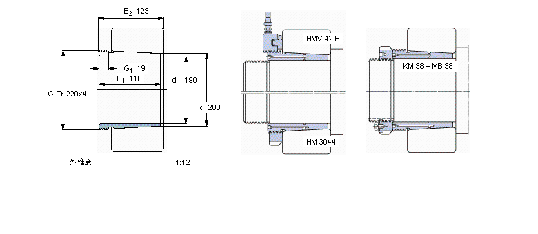 SKF жAH3040GӱD