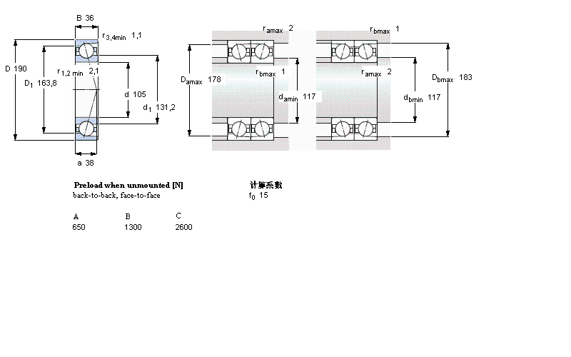 SKF ǽ|S, , ACD, contact angle 25°7221ACD/P4AӱD
