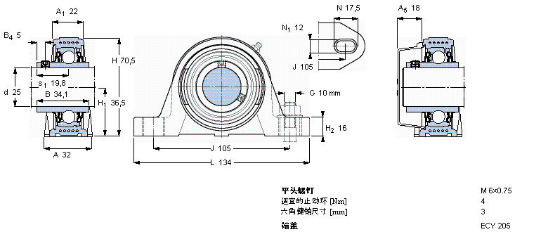 SKF Y-ʽSԪ, Y-g(sh)ƽ^iʳƷ(j)֬SYKC20NTR/VE495ӱD