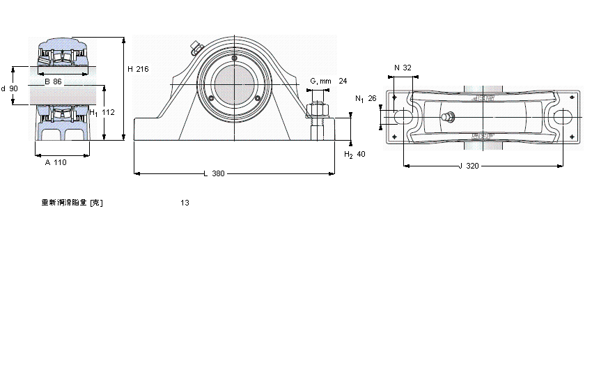 SKF LSʽSԪ, SKF ConCentra, locating units, radial shaft sealsSYNT90FTFӱD