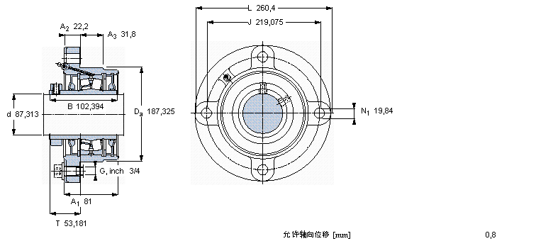 SKF mĝLSІԪ, i׺ͲӢƵS, non-locating units, radial shaft sealsFYRP3-3ӱD
