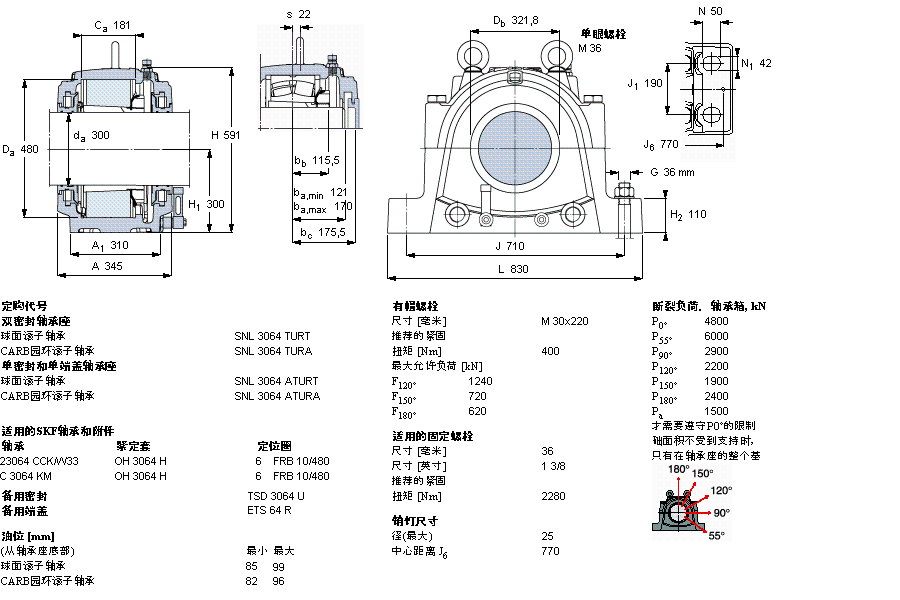 SKF ʷʽS, SNL, ڰboSͷ, 鹫SSSNL3160TURTӱD