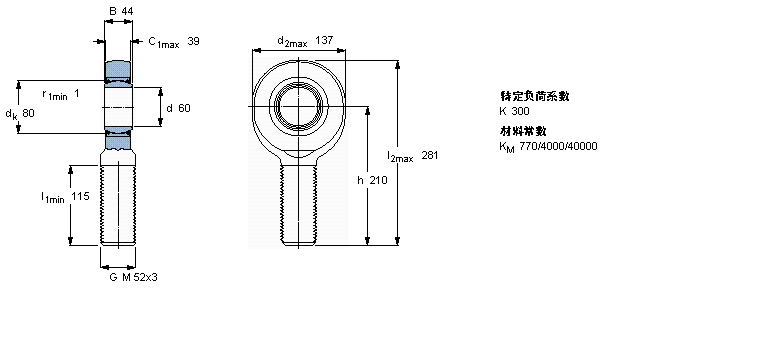 SKF So(h)U, (yng)ݼy, /PTFE , ܷSAL60TXE-2LSӱD