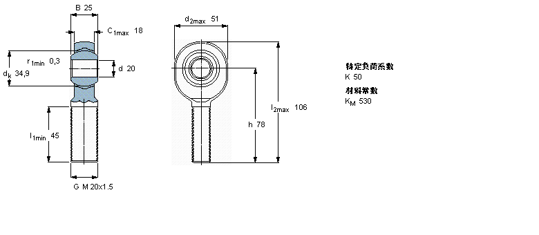SKF So(h)U, ݼy, /PTFE(f)ϲSALKB18FӱD